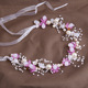 purple star wreath
