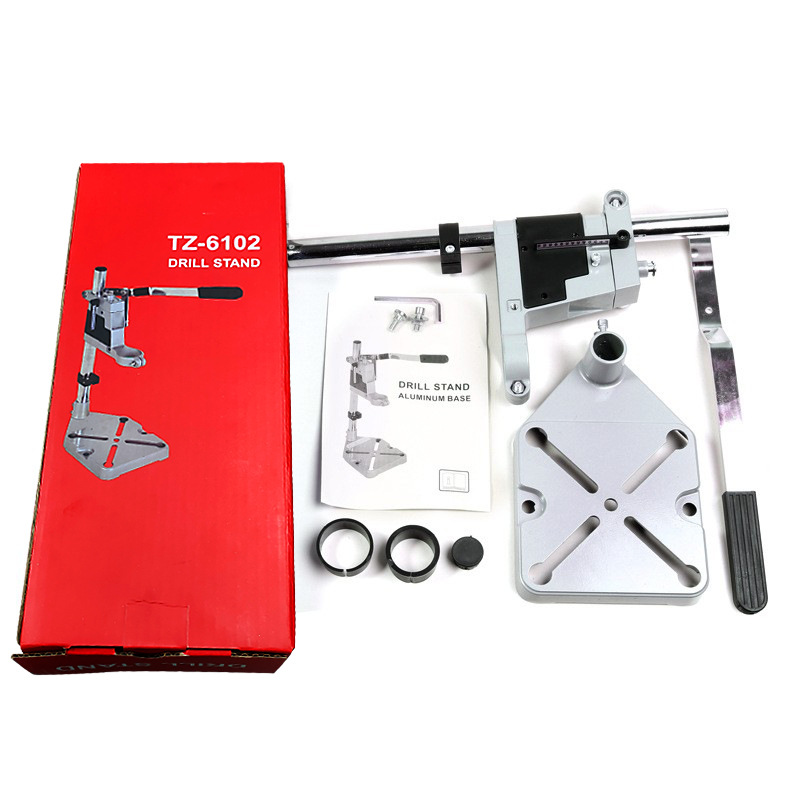Factory direct sales of the new electric drill bracket multi-function bench drill bracket aluminum flat clamp bench drill special clamp