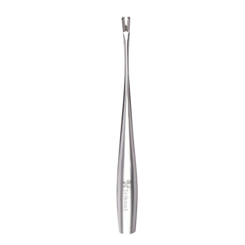 Chuan Qier Dead Skin Shovel Stainless Steel Dead Skin Fork Sharp U-shaped Nail Art Dead Skin Push Nail Barb Dead Skin Tool