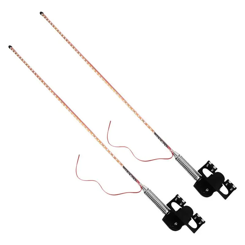 New car truck truck modified antenna light 12-24v colorful running water horse running light flashing pilot pole warning light