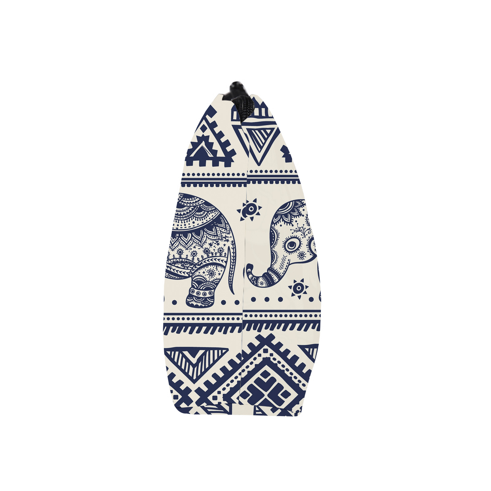 Cross-border New Anti-splash Cosmetic Bag HD Digital Elephant Print Portable Travel Storage Washbag for Women