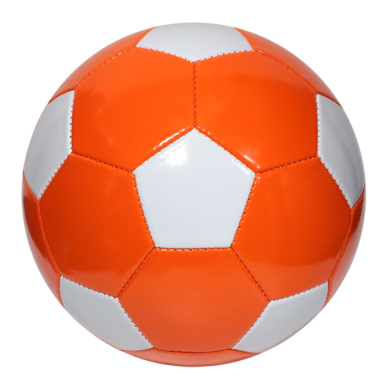1.6mm orange röd vit fotboll Image