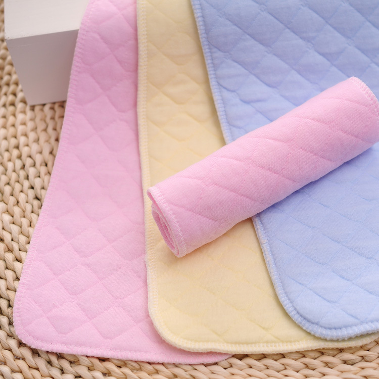 Three-Sixty-nine layer color ecological quilted diapers soft diapers can be repeatedly washed absorbent fast non-folding cotton diapers