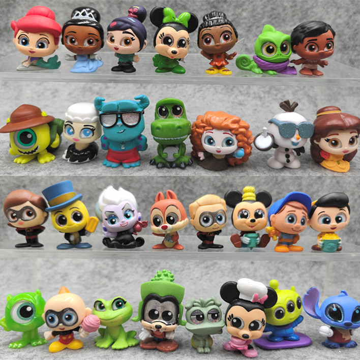 Bulk goods Japan 30 bulk goods doorables stacked fairy tale House cartoon glass eye doll decoration doll