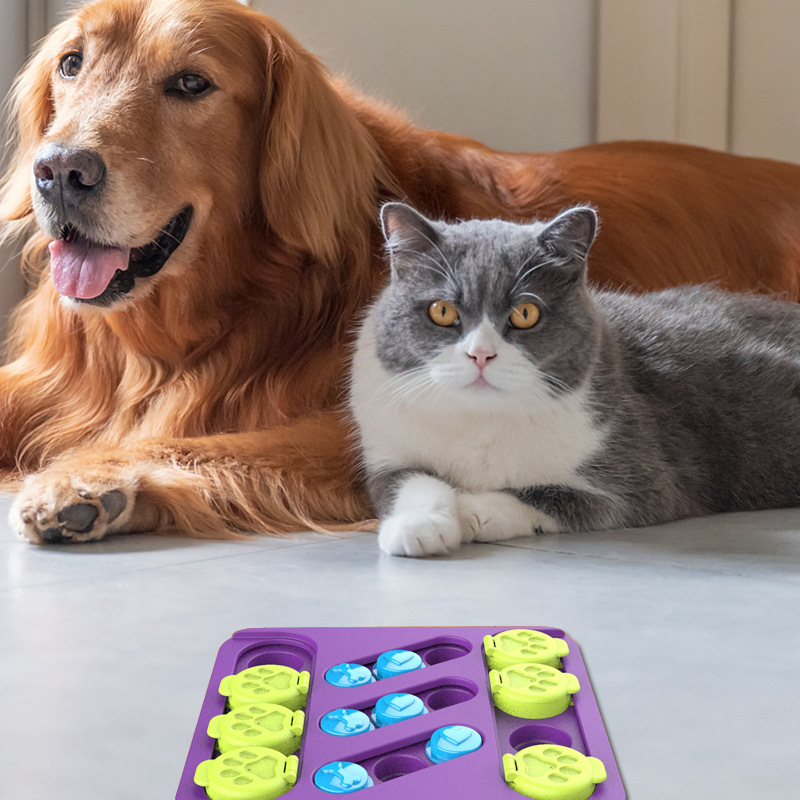 Pet supplies factory wholesale Amazon pet toys treasure hunting puzzle food leakage dog interactive toy turntable