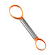 Double head seed scraper Orange