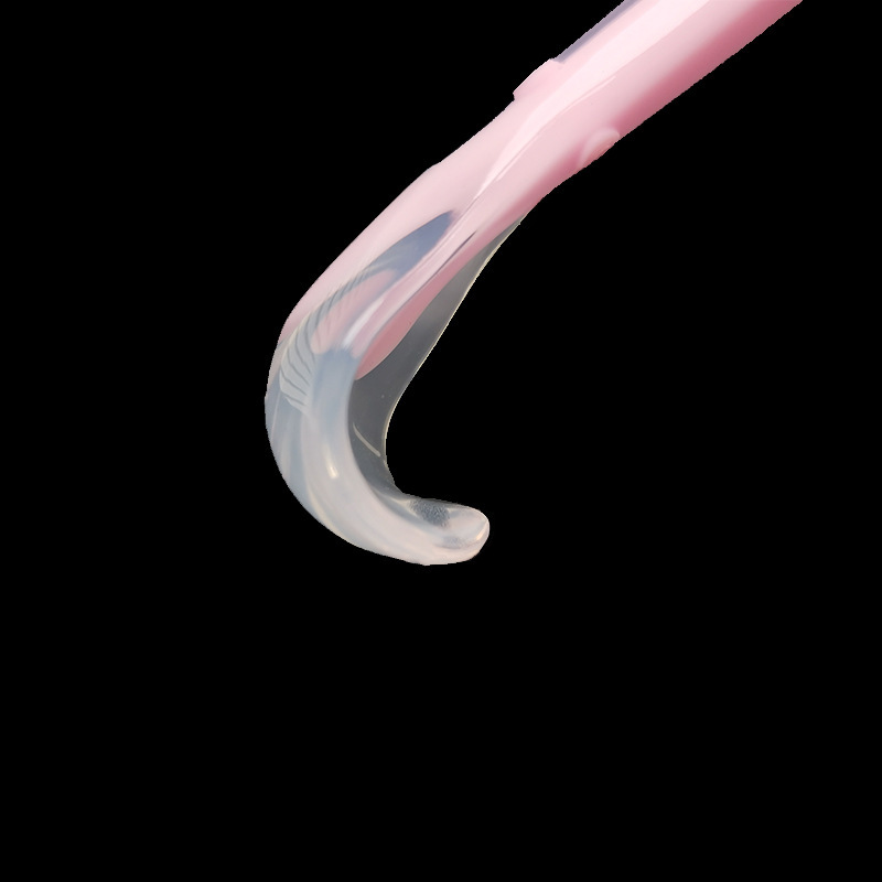 Silicone Spoon Baby Silicone Spoon Newborn Soft Head Spoon Baby Silicone Spoon Food Supplementation Feeding Spoon with Storage Box