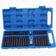 Blue plastic box 40 pieces star batch bronze