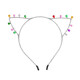fg071 Silver Bell headband
