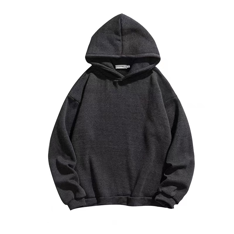 To figure the production of vests diy a minimum order of 400 grams of heavy washed old hooded long sleeve loose vests autumn men