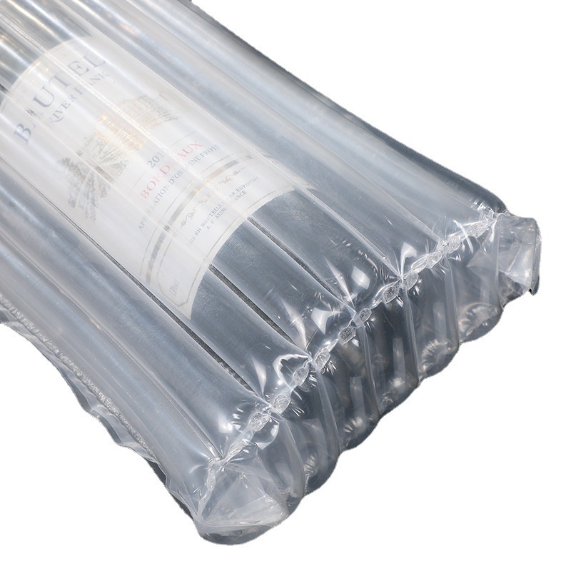 Extras Thick Red Wine Air Column Bag Shockproof Packaging Bag Glass Bottle Inflatable Bag Express Anti-fall Cushioning Foreign Wine Bubble Column Bag