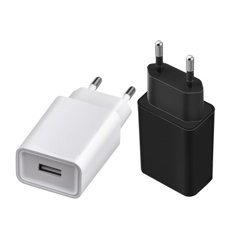 3C certification 5V2A charging head FCC US 5V1A mobile phone charger CE European table lamp USB power adapter