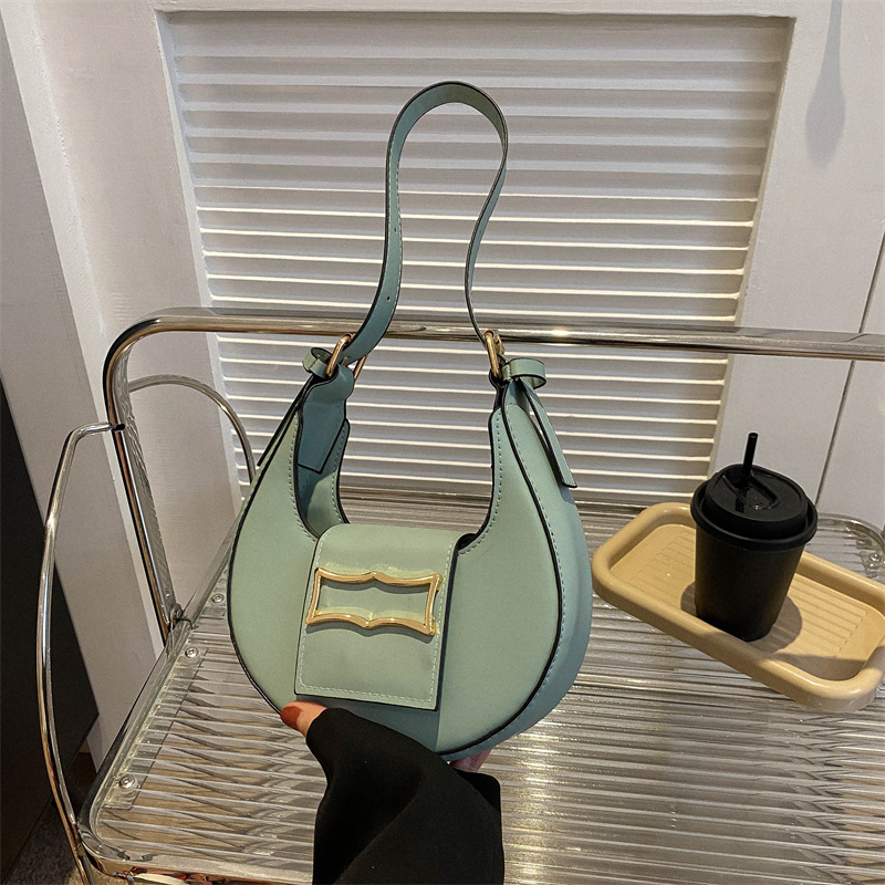 Cross-border Bags Bag Women's New Fashion Retro Crescent Underarm Bag Niche Light Luxury Shoulder Crossbody Small Bag