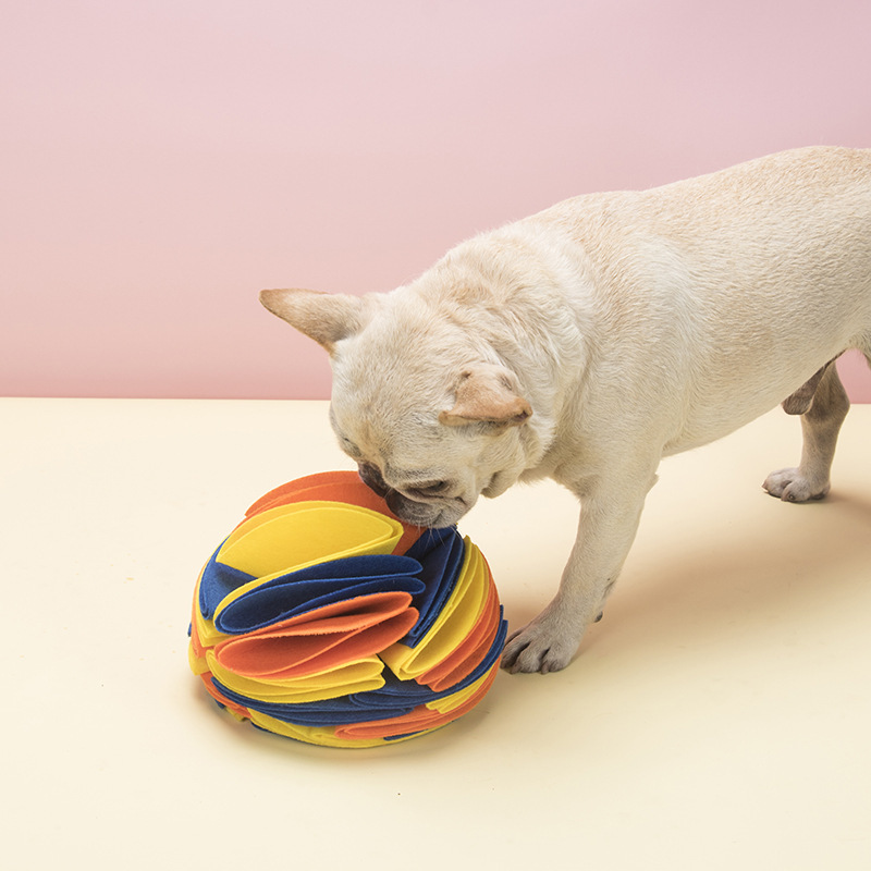 犬スニボールペットリークフードボールスニッフィングおもちゃインタラクティブ犬遊びおもちゃ食品調剤リークフィーダー犬用|undefined