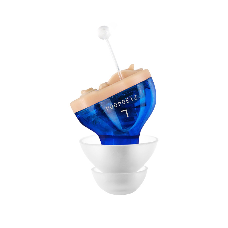 Cross-border in-ear Hearing aid wireless invisible adult red and blue Hearing aid sound amplifier Hearing aids