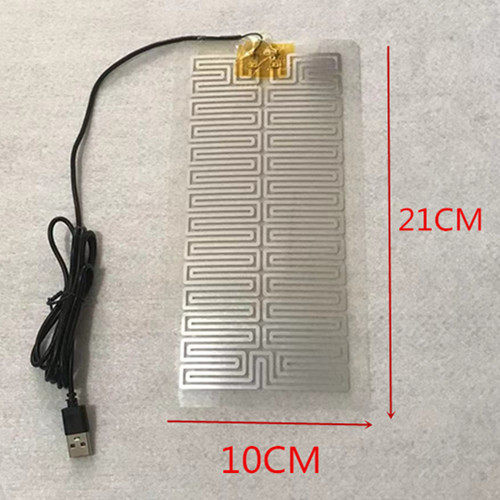Do not fold USB5V belt electric heating sheet, metal heating sheet
