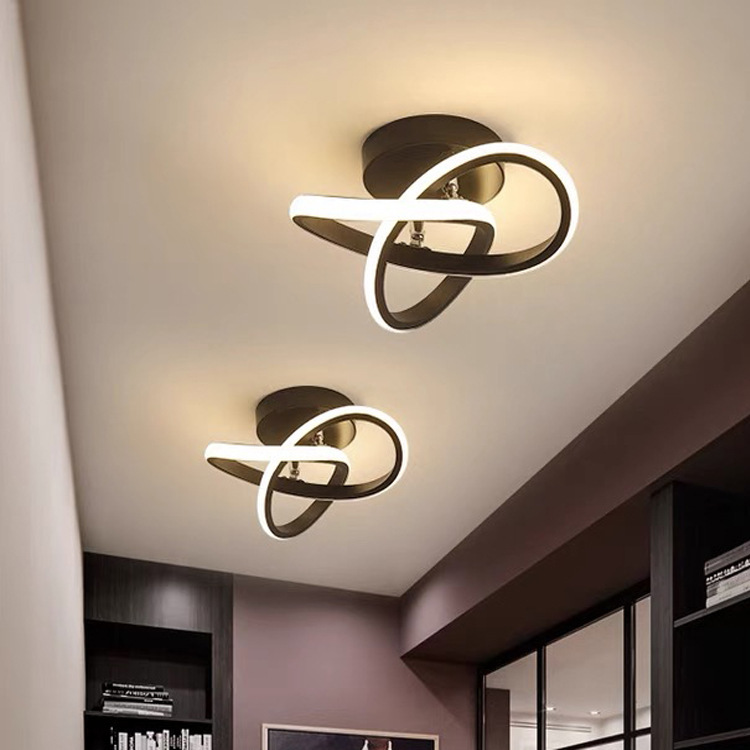 Nordic Modern Simple Ceiling Lamp Corridor Corridor Decorative Lighting Cross-border E-Commerce Entrance Creative Personalized Lamps