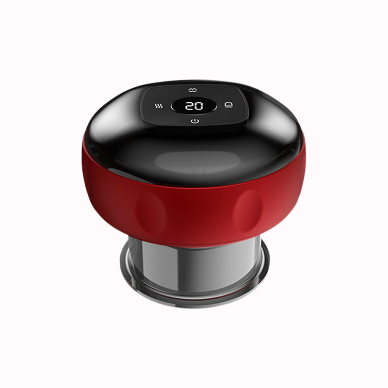 Electric cupping device portable vacuum scraping machine wireless charging high suction hot compress manipulator acupoint scraping instrument