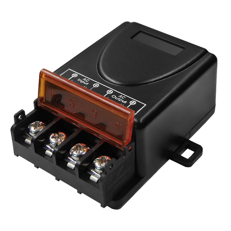 220V wireless remote control switch high power water pump motor remote control switch wiring-free lamp remote control switch