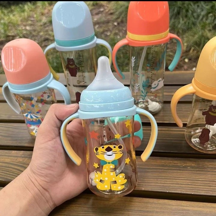 Straw Bottle Yan Value Bottle GPPSU Water Cup Color Box Packaging Bottle Gift