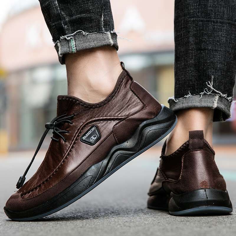 Foreign Trade 48 Size Men's Shoes Middle-aged and Old People's Shoes Cross-border Casual Sneakers Men's Running Shoes