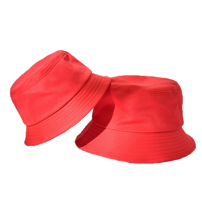メーカー卸売り光板純色漁師帽男女夏の日系盆帽ファッション太陽帽|undefined