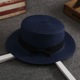 Small bow-navy blue