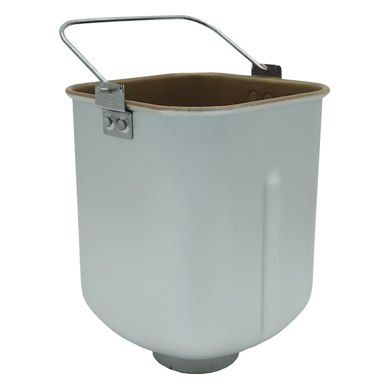 Factory straight hair cross-border household bread machine accessories stirring liner barrel and bread barrel food grade coating
