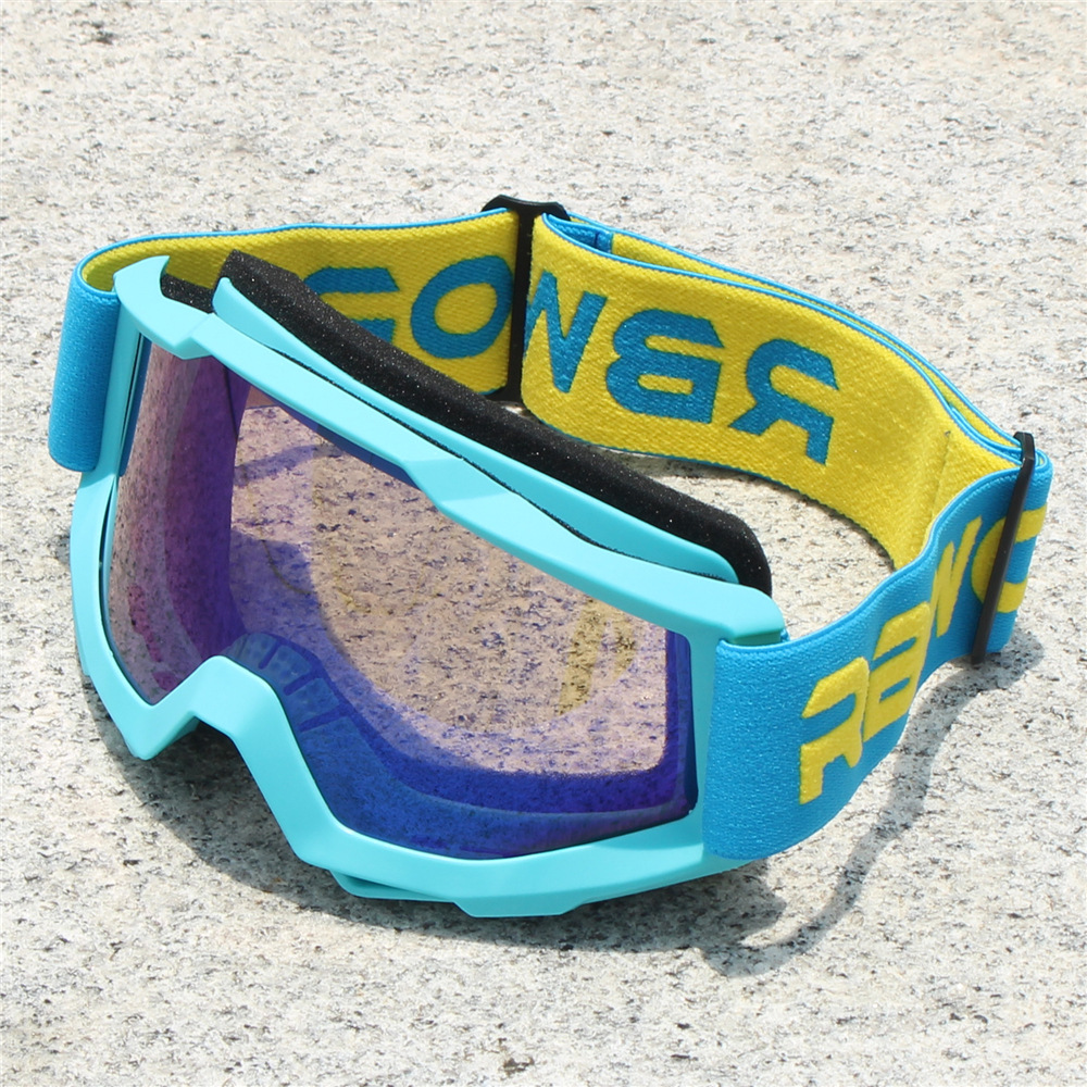 Motorcycle Outdoor Sports Goggles Off-Road Helmet Goggles Transparent Windproof Glasses DH Speed Drop Electric Vehicle