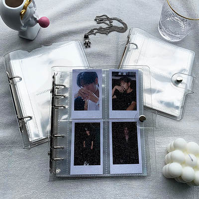 Polaroid 3 inch 4 inch photo album large capacity star card book diy photo album Book 3 inch photo album photo storage book