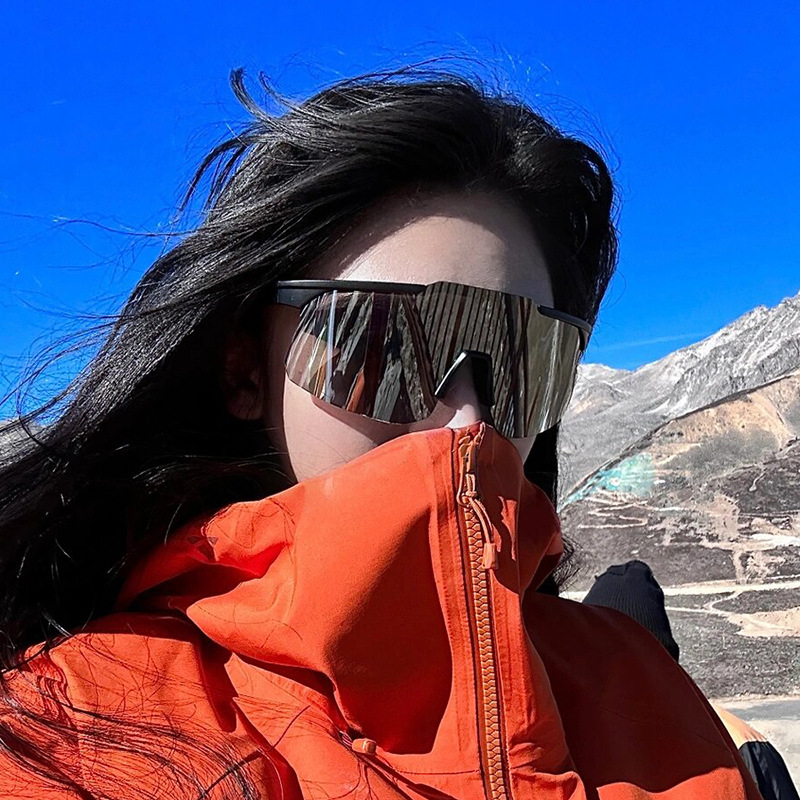 Cycling Glasses Windproof Outdoor Sports Sunglasses Men's and Women's UV-proof Sunglasses Mountain Climbing Skiing Climbing Goggles_voghion.com