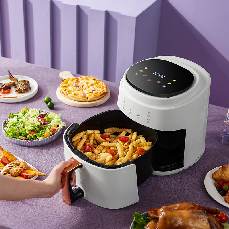 New Air fryer foreign trade New home intelligent Air fryer 8L multifunctional European electric fryer