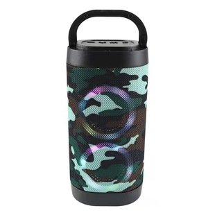 X6 Bluetooth Speaker Marquee Double Lights Bluetooth Speaker Cloth Bag Wireless Audio Mobile Phone Stand Portable Subwoofer