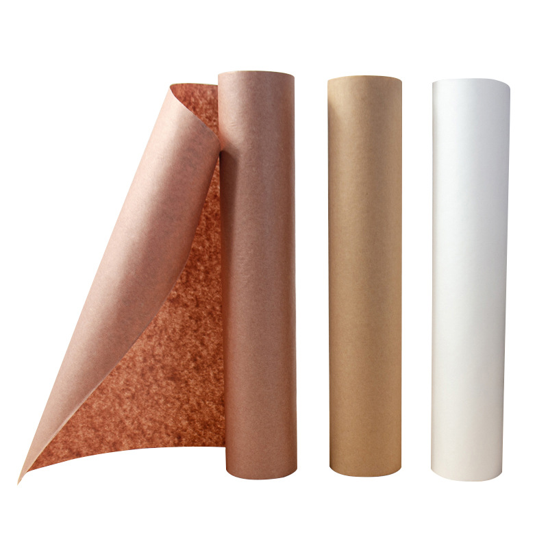 Cross-Border food grade meat wrapping paper Amazon hot Kraft paper pink natural color white butcher paper