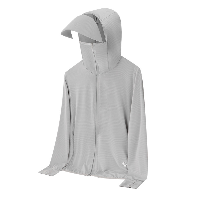 Sun Protection Clothing Men's Summer Outdoor Thin UV Protection Sun Protection Clothing Ice Silk Quick-drying Sun Protection Casual Jacket