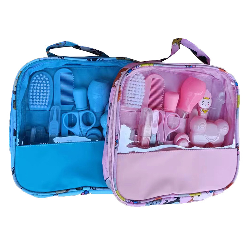 赤ちゃんの13点セットの赤ちゃんの爪切りブラシの鼻吸い器の清潔な子供の日常用品の卸売り|undefined