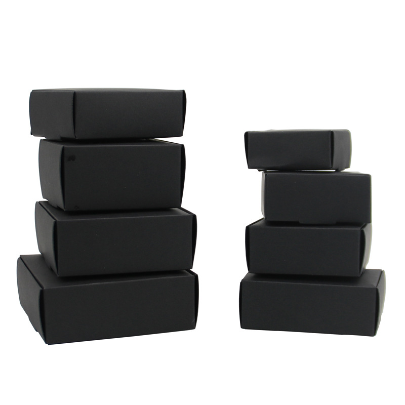 European-style New Kraft Paper Box Flying Machine Box Small Jewelry Box Packaging Paper Box Candy Box Three-color Choice