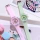 Cartoon led luminous children's watch wholesale Frozen Princess Aisha watch luminous primary school watch women