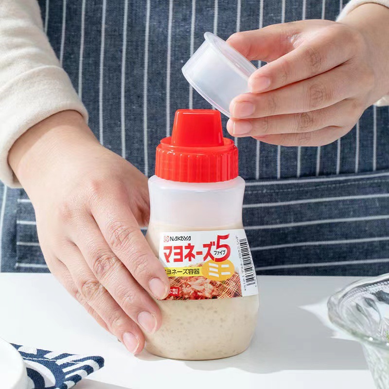Squeeze Bottle Food Grade Ketchup Salad Dressing Porous Squeeze Bottle Press Bottle Jam Bottle Salad Bottle Factory Outlet