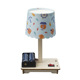 Colorful wooden table lamp