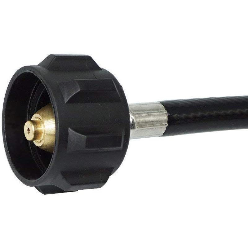 Cross-border 4FT propane transfer pipe QCC interface connection gas cylinder transfer head gas pipe propane hose adapter