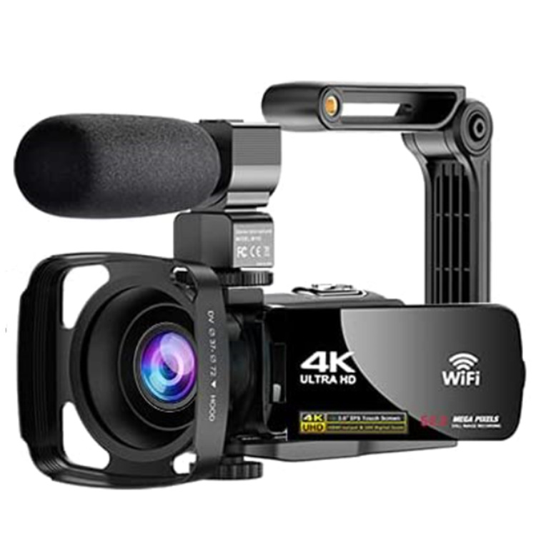 Cross border Products 4K camera 56MP HD digital camera Wifi with microphone touch screen HD4KS-56M