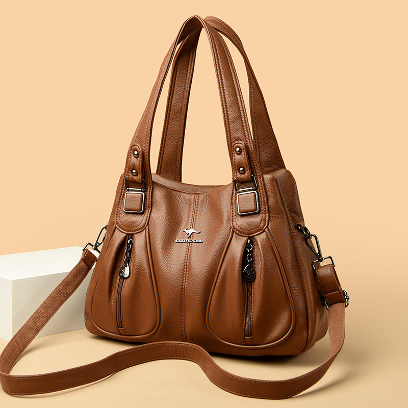 Bag women's bag New 2023 messenger bag female mother bag shoulder bag multi-compartment large capacity Women's bag one-piece delivery