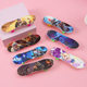 Cartoon finger skateboard model toy creative mini desktop small gift stall supply children Prize toy