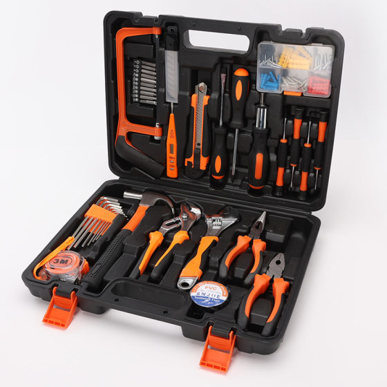 New comprehensive hardware toolbox set household manual combination tool set wrench screwdriver car repair