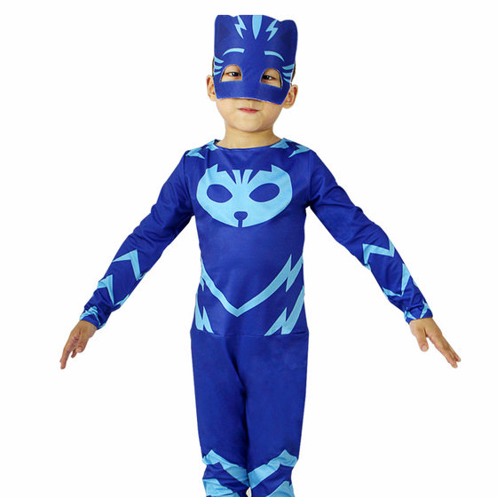 Pajamas Little Hero cosplay Jumpsuit Halloween Kids Performance Clothes
