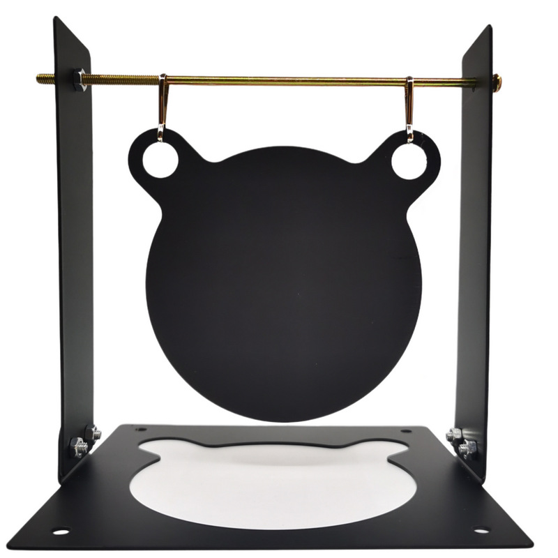 IDPA shooting training target bear hanging bullseye outdoor water bomb soft egg mud pill metal big bullseye training soft bomb