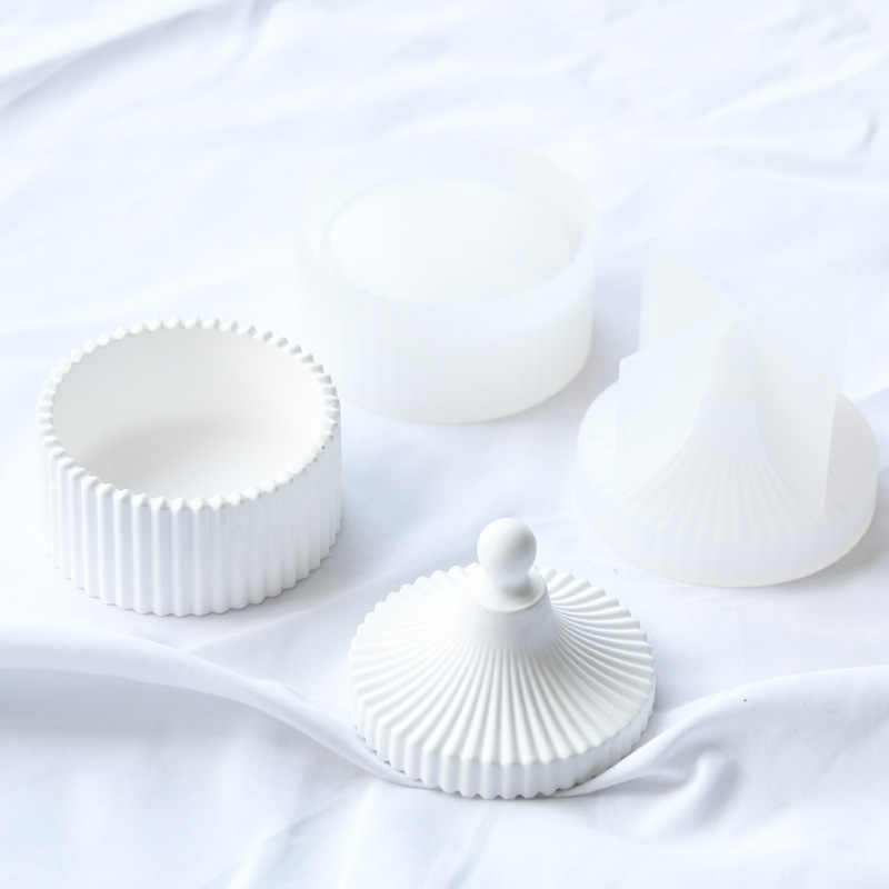 Meimuer DIY creative handmade aromatherapy gypsum candle Cup mold Mongolian Cup drop glue jewelry box silicone mold