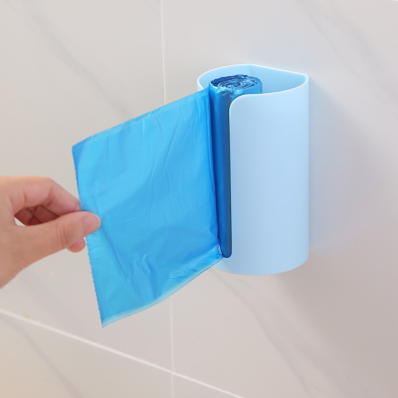 Garbage bag storage box wall-mounted storage box removable garbage bag storage box kitchen storage plastic box