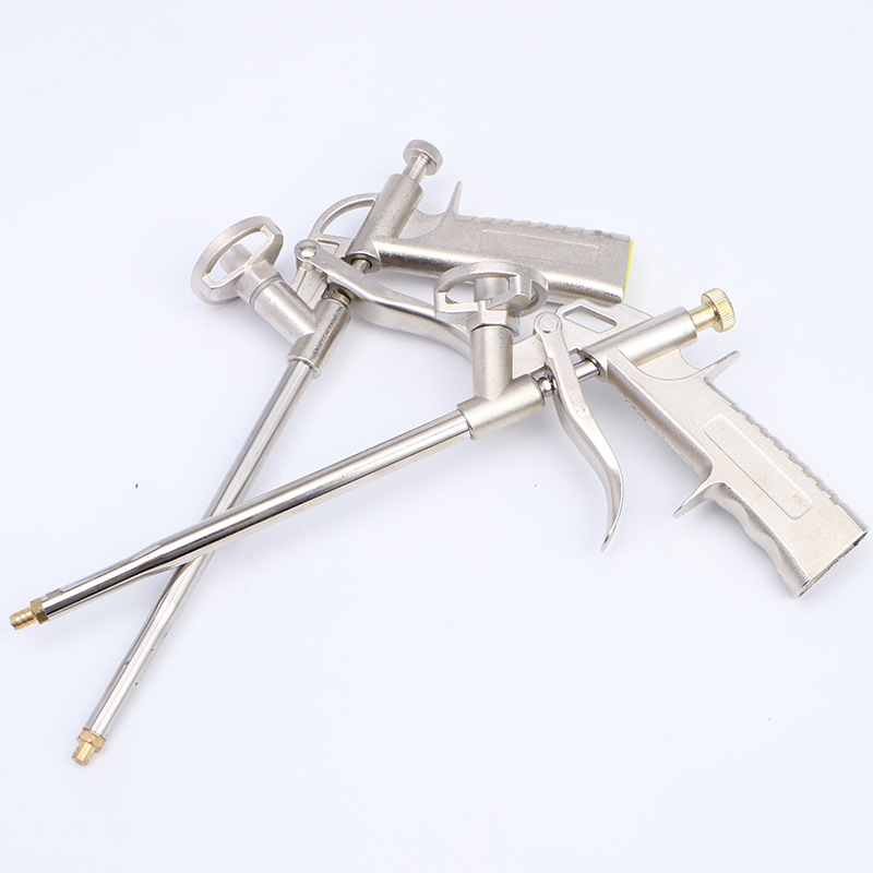 SOURCE manufacturer all-aluminum foam glue gun all-metal foam glue gun polyurethane foam glue gun gun-type foam glue gun